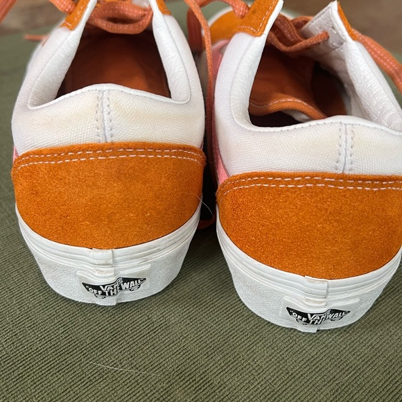 Vans Orange and Pink Sneakers - Picture 3 of 5